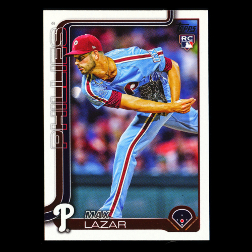 Max Lazar RC 2025 Topps Update Rookie Phillies