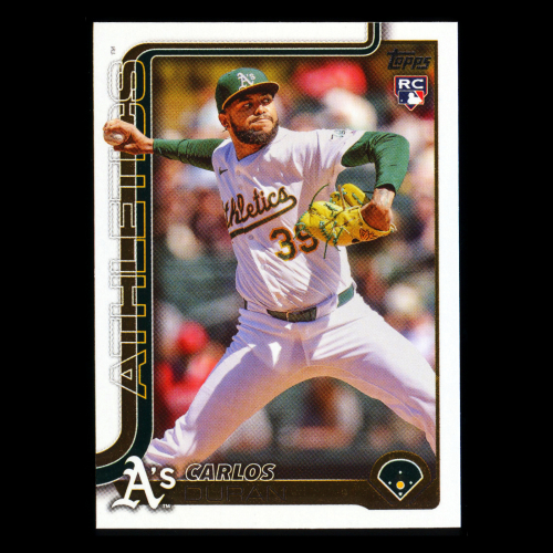 Carlos Duran RC 2025 Topps Update Rookie Athletics