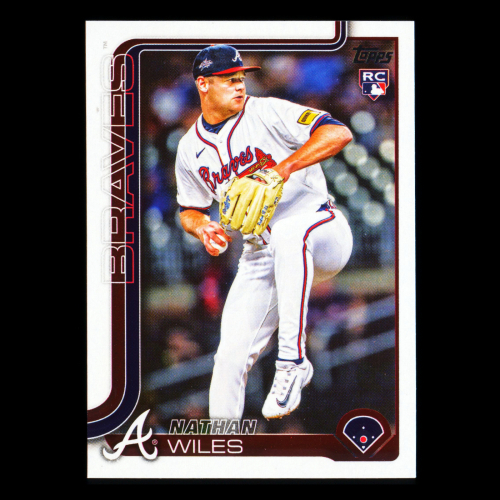 Nathan Wiles RC 2025 Topps Update Rookie Braves
