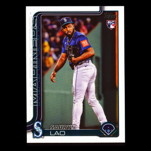Sauryn Lao RC 2025 Topps Update Rookie Mariners