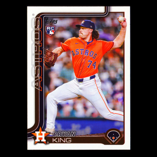 Bryan King RC 2025 Topps Update Rookie Astros