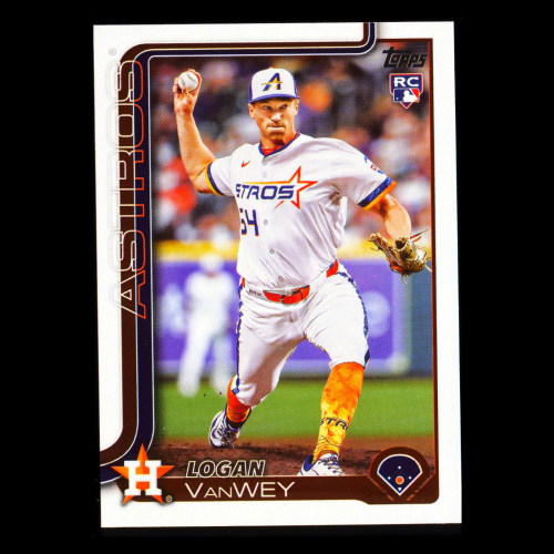 Logan VanWey RC 2025 Topps Update Rookie Astros