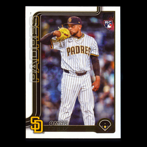 Omar Cruz RC 2025 Topps Update Rookie Padres