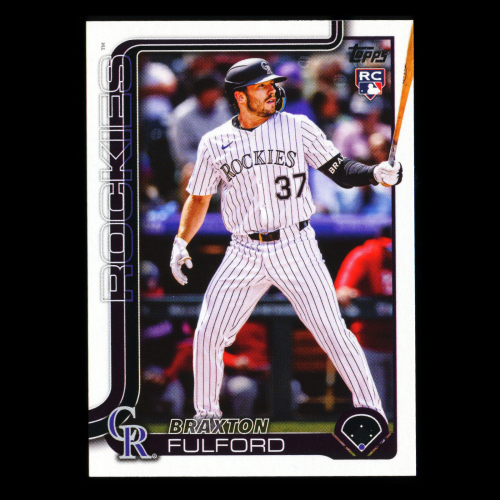 Braxton Fulford RC 2025 Topps Update Rookie Rockies