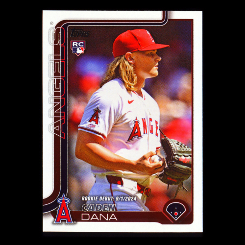 Caden Dana 2025 Topps Update Rookie Debut Angels
