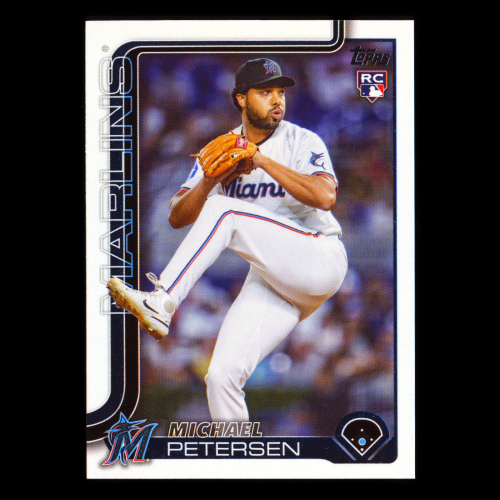 Michael Petersen RC 2025 Topps Update Rookie Marlins