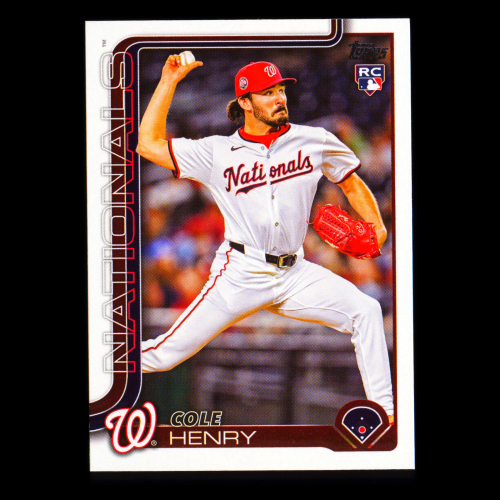 Cole Henry RC 2025 Topps Update Rookie Nationals