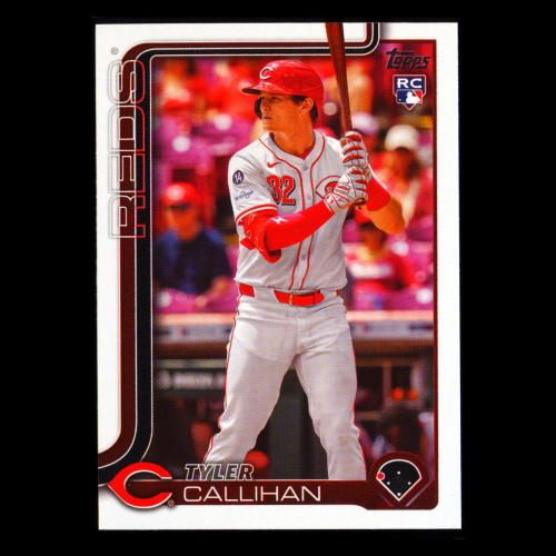 Tyler Callihan RC 2025 Topps Update Rookie Reds