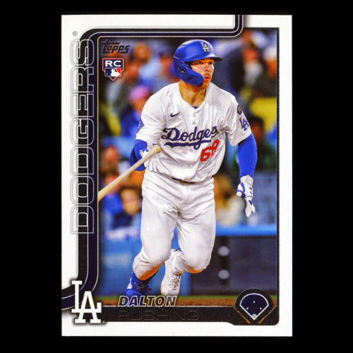 Dalton Rushing RC 2025 Topps Update Rookie Dodgers