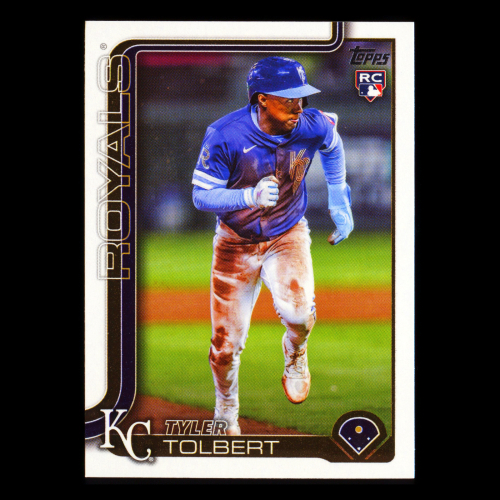 Tyler Tolbert RC 2025 Topps Update Rookie Royals