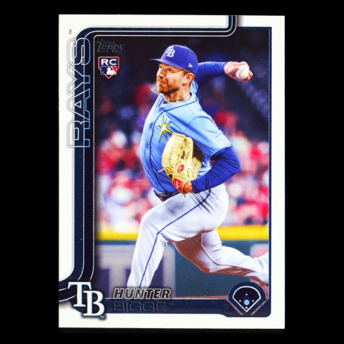 Hunter Bigge RC 2025 Topps Update Rookie Rays