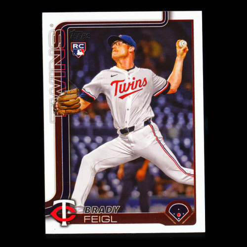 Brady Feigl RC 2025 Topps Update Rookie Twins