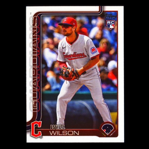 Will Wilson RC 2025 Topps Update Rookie Guardians