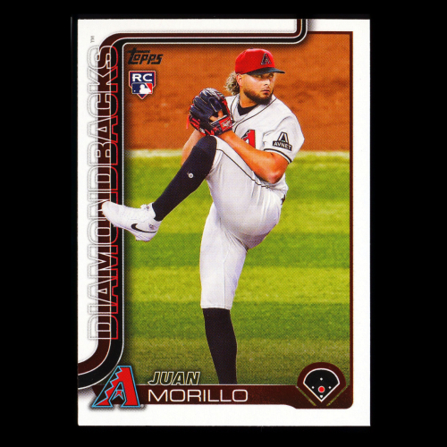 Juan Morillo RC 2025 Topps Update Rookie Diamondbacks