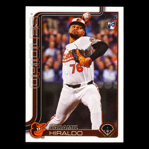 Yaramil Hiraldo RC 2025 Topps Update Rookie Orioles