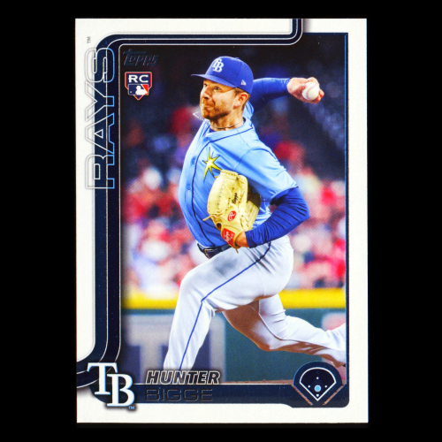 Hunter Bigge RC 2025 Topps Update Rookie Rays