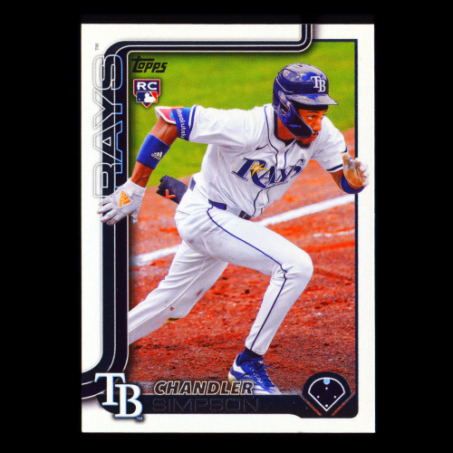 Chandler Simpson RC 2025 Topps Update Rookie Rays
