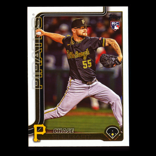 Chase Shugart RC 2025 Topps Update Rookie Pirates