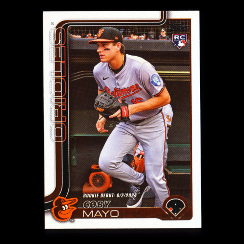 Coby Mayo 2025 Topps Update Rookie Debut Orioles