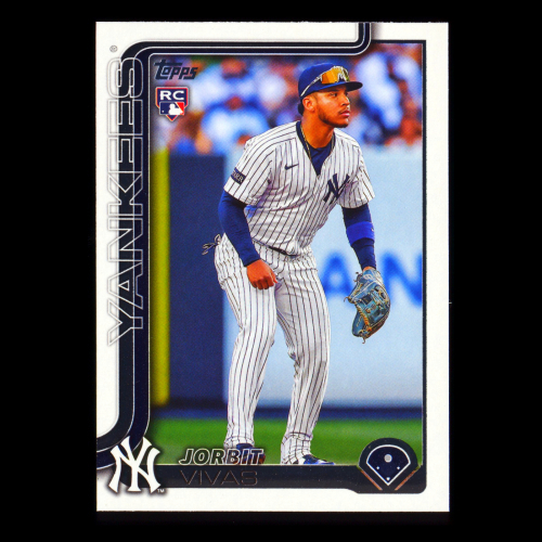 Jorbit Vivas RC 2025 Topps Update Rookie Yankees