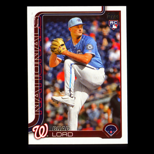 Brad Lord RC 2025 Topps Update Rookie Nationals