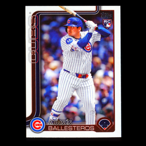 Moiss Ballesteros RC 2025 Topps Update Rookie Cubs
