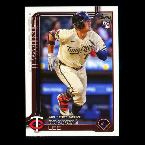 Brooks Lee 2025 Topps Update Rookie Debut Twins