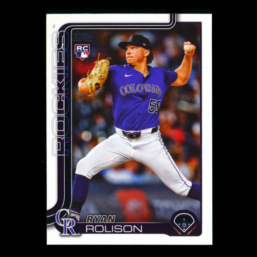 Ryan Rolison RC 2025 Topps Update Rookie Rockies