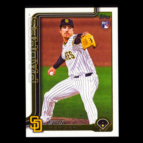 Ryan Bergert RC 2025 Topps Update Rookie Padres