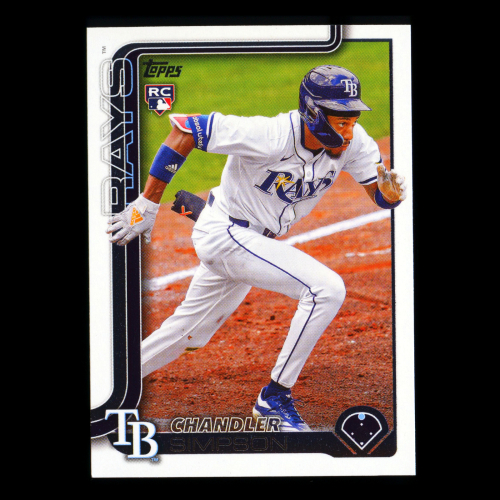 Chandler Simpson RC 2025 Topps Update Rookie Rays