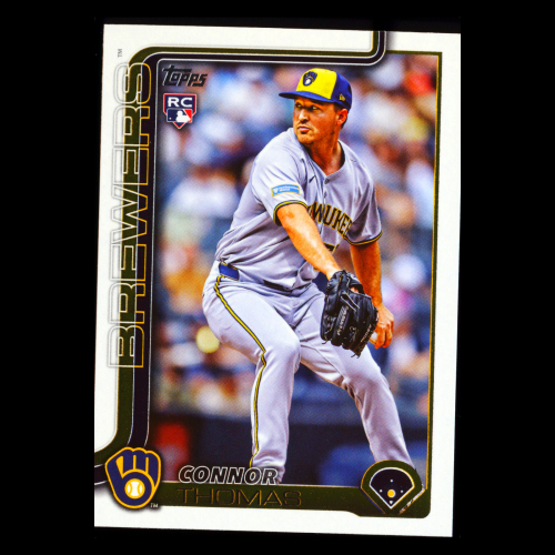 Connor Thomas RC 2025 Topps Update Rookie Brewers