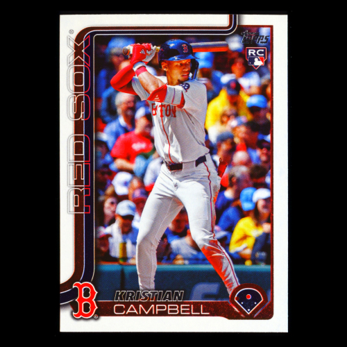 Kristian Campbell RC 2025 Topps Update Rookie Red Sox