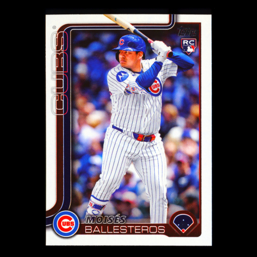 Moiss Ballesteros RC 2025 Topps Update Rookie Cubs