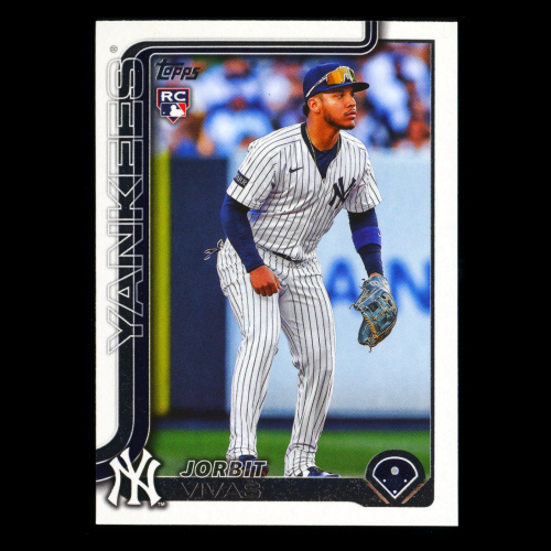Jorbit Vivas RC 2025 Topps Update Rookie Yankees