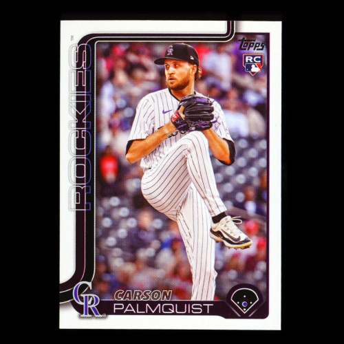Carson Palmquist RC 2025 Topps Update Rookie Rockies