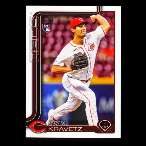 Evan Kravetz RC 2025 Topps Update Rookie Reds