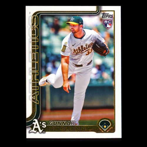 Gunnar Hoglund RC 2025 Topps Update Rookie Athletics