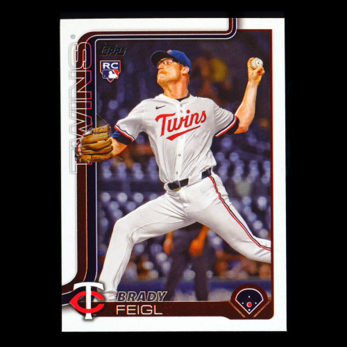 Brady Feigl RC 2025 Topps Update Rookie Twins