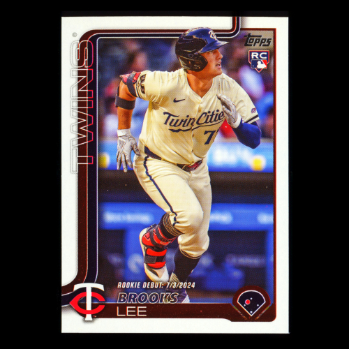Brooks Lee 2025 Topps Update Rookie Debut Twins