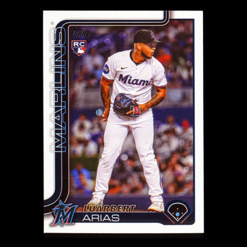 Luarbert Arias RC 2025 Topps Update Rookie Marlins