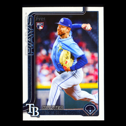 Hunter Bigge RC 2025 Topps Update Rookie Rays