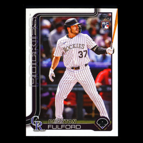 Braxton Fulford RC 2025 Topps Update Rookie Rockies