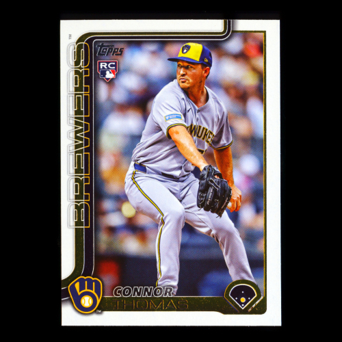Connor Thomas RC 2025 Topps Update Rookie Brewers