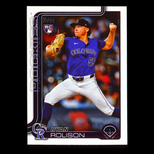 Ryan Rolison RC 2025 Topps Update Rookie Rockies