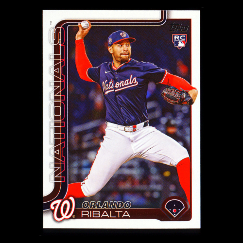Orlando Ribalta RC 2025 Topps Update Rookie Nationals