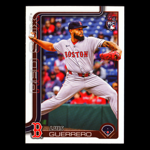 Luis Guerrero RC 2025 Topps Update Rookie Red Sox