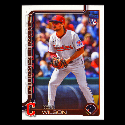 Will Wilson RC 2025 Topps Update Rookie Guardians