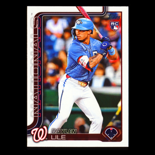 Daylen Lile RC 2025 Topps Update Rookie Nationals