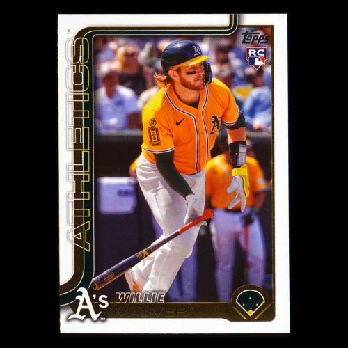 Willie MacIver RC 2025 Topps Update Rookie Athletics