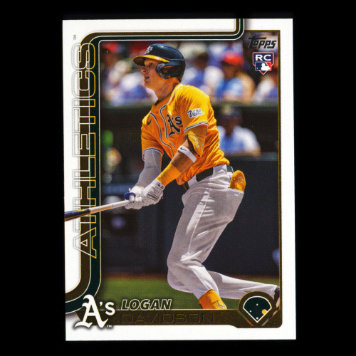 Logan Davidson RC 2025 Topps Update Rookie Athletics